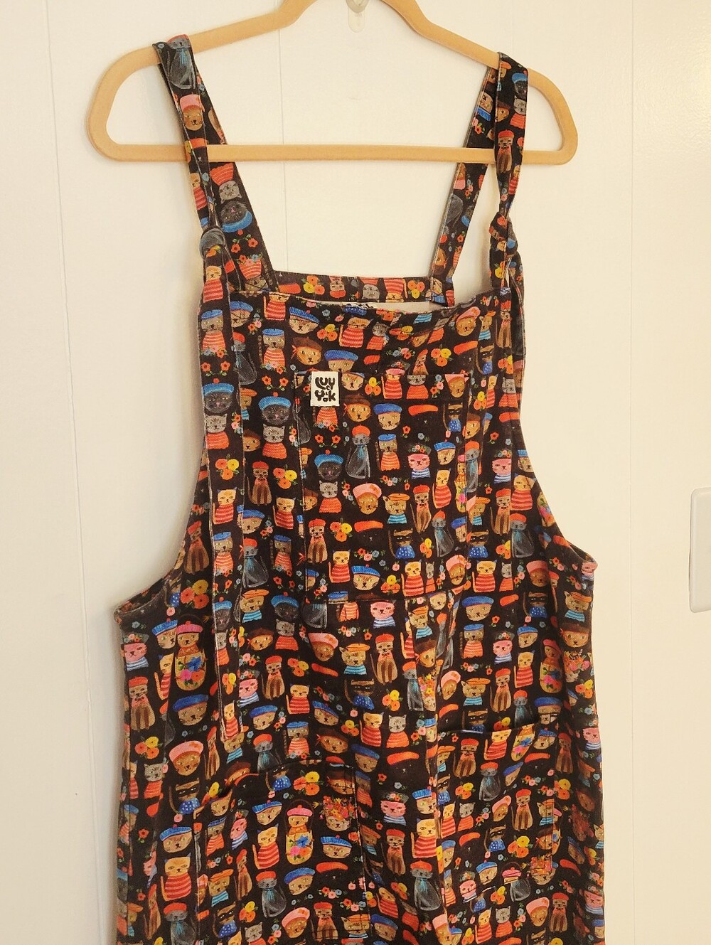 Cotton Overalls - Colorful Pattern - Picture 2 of 9
